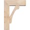 Ekena Millwork Legacy Block Smooth Bracket w/ Offset Brace, Douglas Fir, 7 1/2"W x 22"D x 30"H BKT0806X22X30LEC05SDF - alternate 2